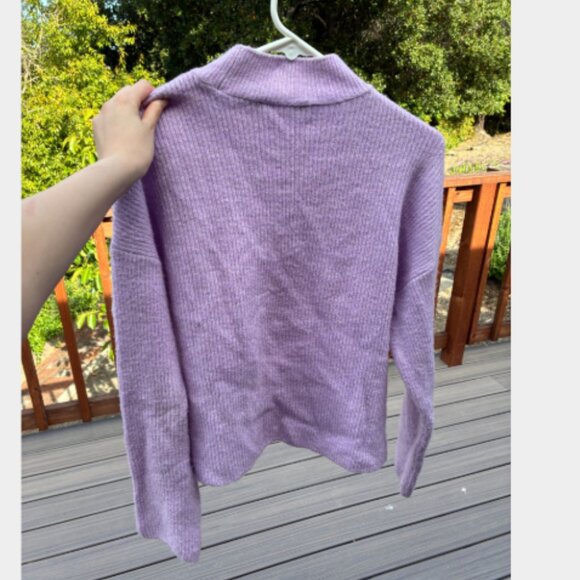 Soft Lavender Sweater - Picture 1 of 3